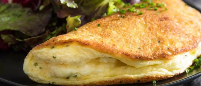 Ricetta della frittata di soufflé con formaggio