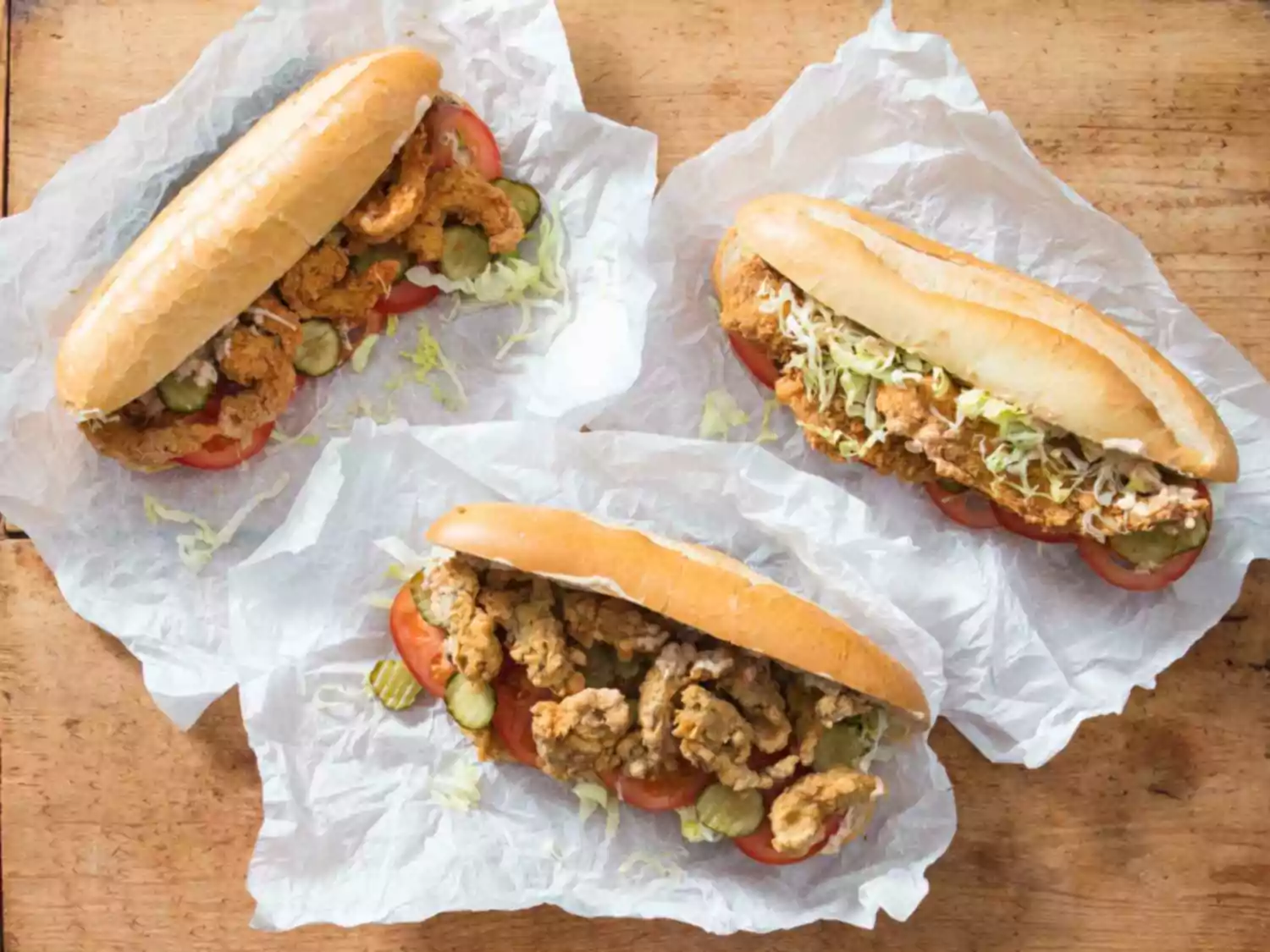 Kā pagatavot labākās jūras veltes Po' Boys