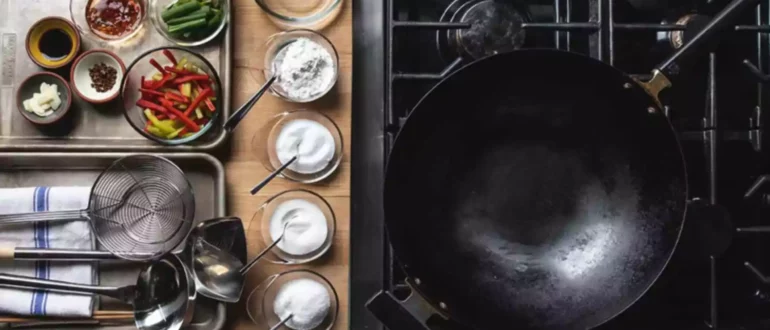 Comment installer une station de cuisson au wok