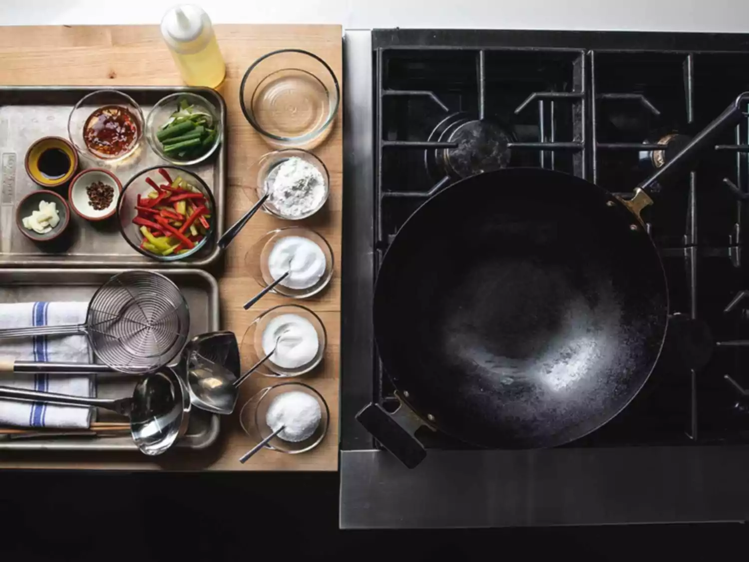 Comment installer une station de cuisson au wok